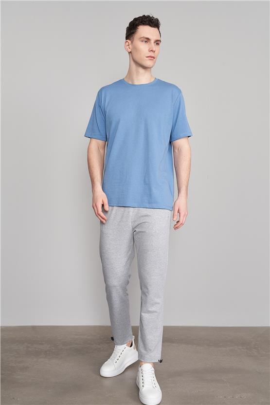 Çetinkaya Mentality 507 Erkek Stopher Detaylı Eşofman Alt Grimelanj