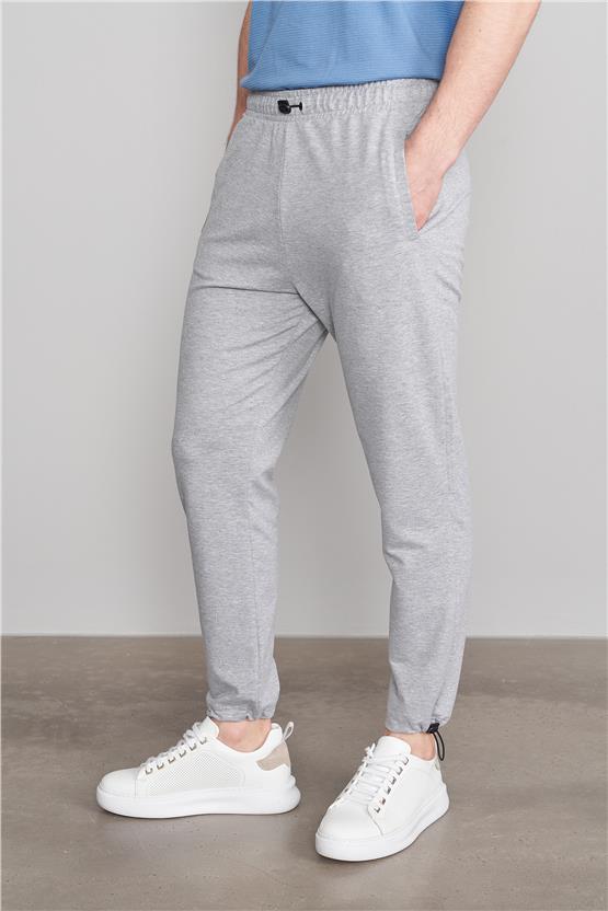 Çetinkaya Mentality 507 Erkek Stopher Detaylı Eşofman Alt Grimelanj