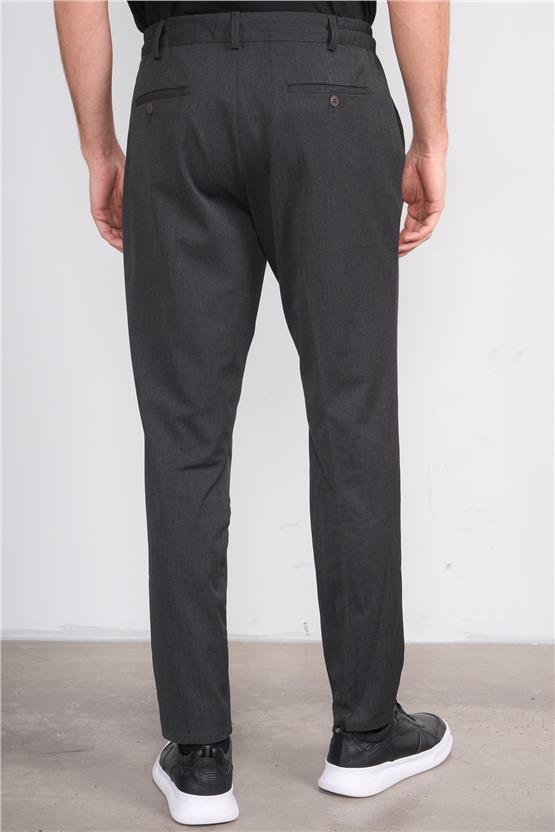 Çetinkaya Mentality 9455 Erkek Loco Yan Cep Jogger Pantolon Füme