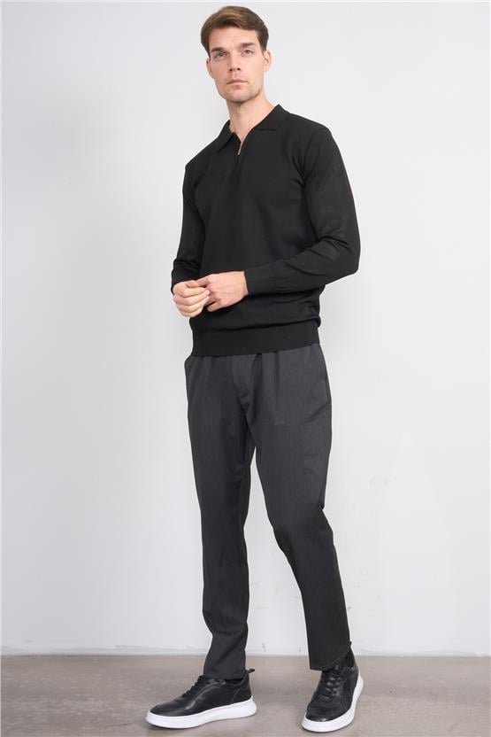 Çetinkaya Mentality 9455 Erkek Loco Yan Cep Jogger Pantolon Füme