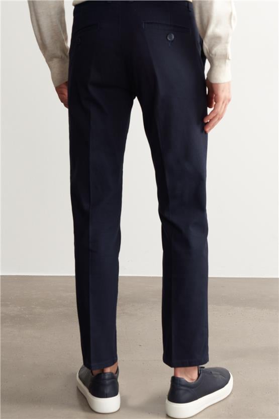 Çetinkaya Mentality 9463 Erkek Yan Cep Gabardin Pantolon Lacivert