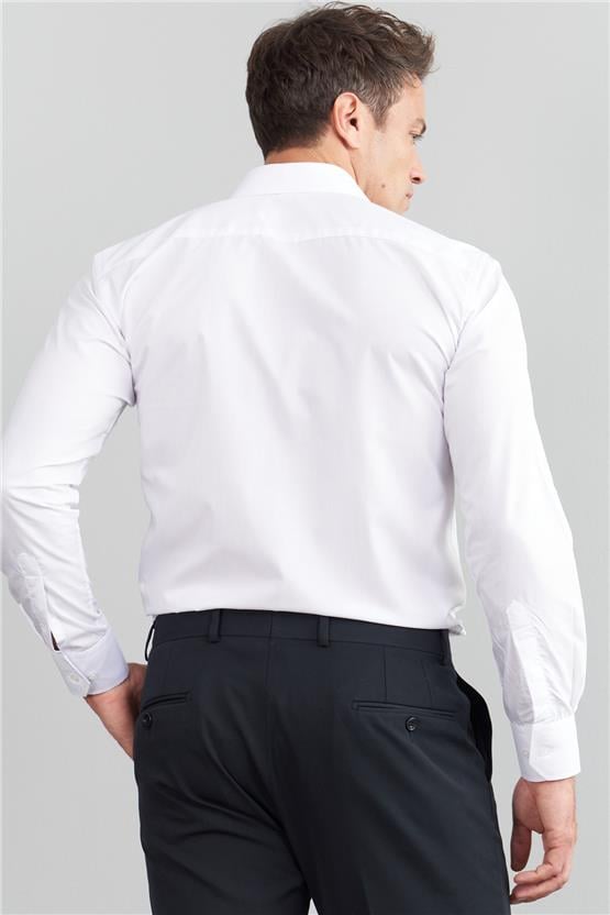 Çetinkaya Mentality G071 Uzun Kollu Beyaz Gömlek