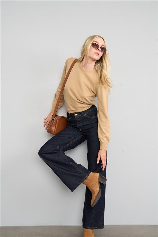 Çetinkaya Miyamira 2275 Camel Basic Triko