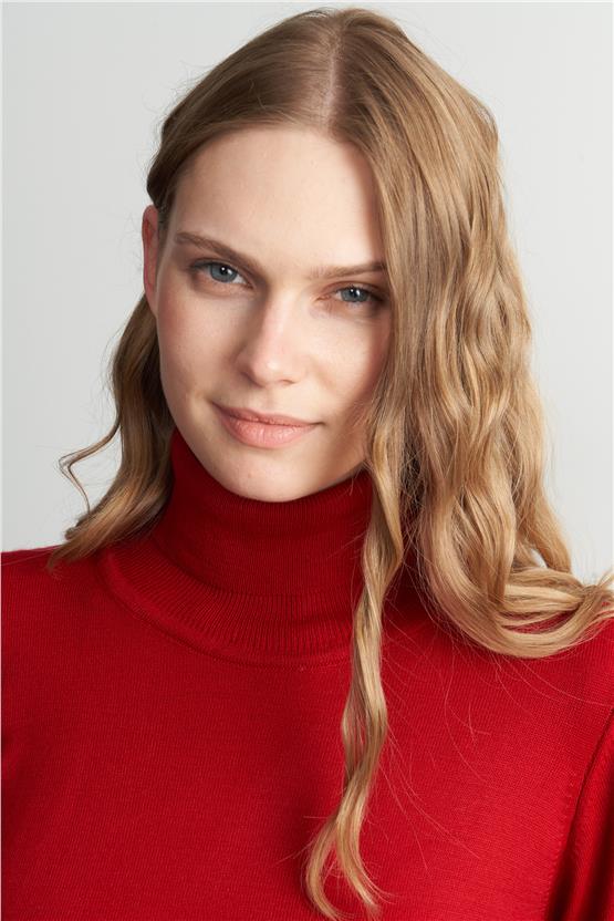 Çetinkaya Miyamira 2276 Balıkçı Yaka Basic Triko Kar