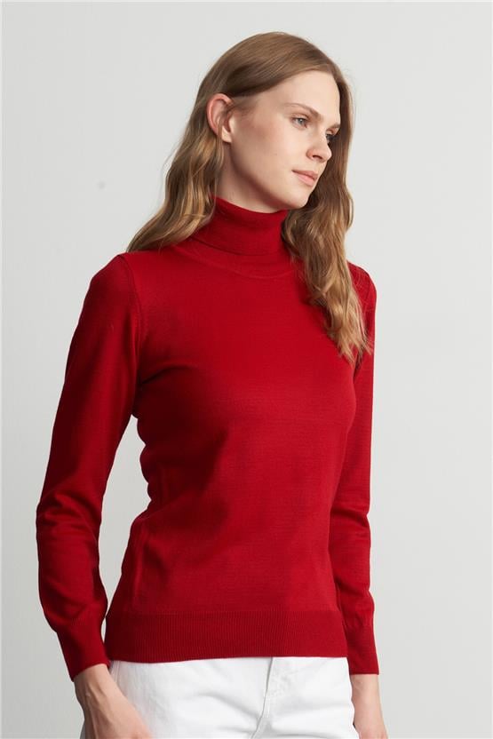 Çetinkaya Miyamira 2276 Balıkçı Yaka Basic Triko Kar