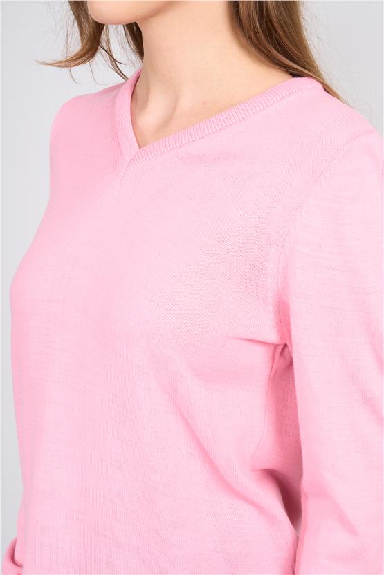 Çetinkaya Miyamira 2279 V Yaka Basic Triko