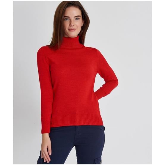 Çetinkaya Miyamira Kadın Kırmızı Kazak