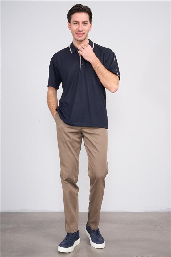 Chester Polo 3769 Erkek Polo Yaka Pike T-shirt Lacivert