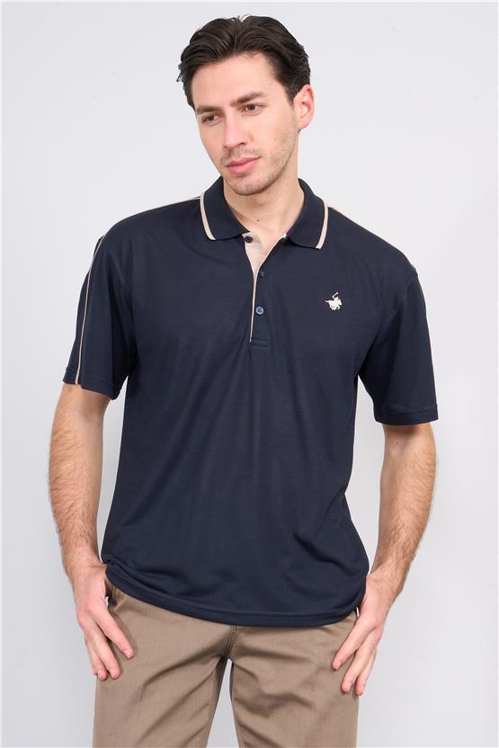 Chester Polo 3769 Erkek Polo Yaka Pike T-shirt Lacivert