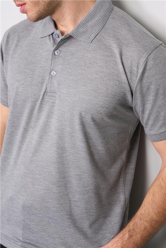 Chester Polo 3797 Erkek Polo Yaka 30/1 Pike T-shirt Grimelanj