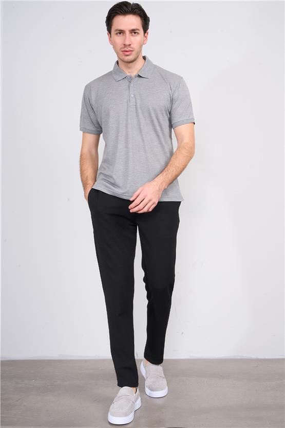 Chester Polo 3797 Erkek Polo Yaka 30/1 Pike T-shirt Grimelanj