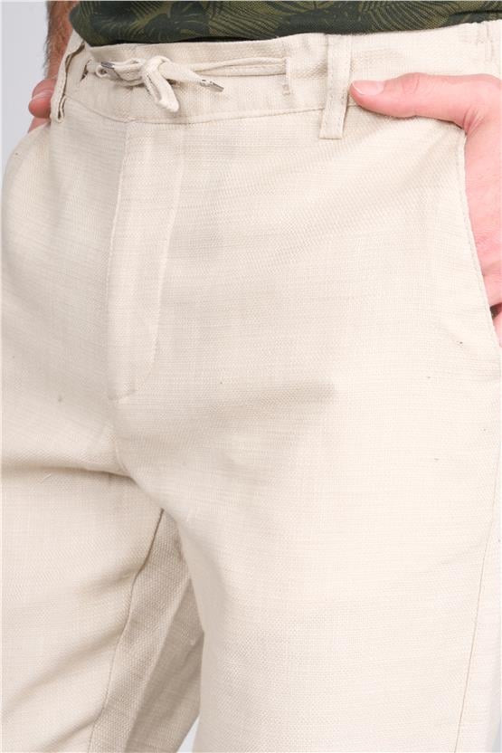 Chester Polo 8091-E Erkek Yan Cep Pantolon Bej