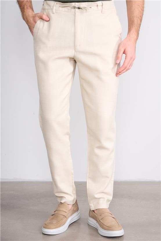 Chester Polo 8091-E Erkek Yan Cep Pantolon Bej