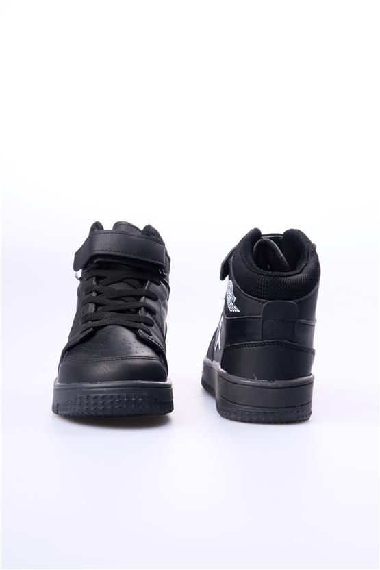 Cool Haykat Uzun Siyah Filet Erkek Çocuk Ayakkabı