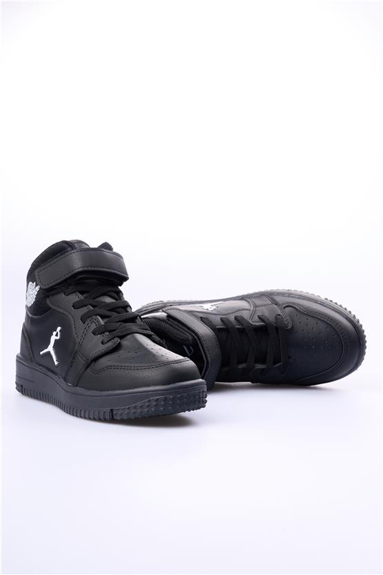 Cool Haykat Uzun Siyah Filet Erkek Çocuk Ayakkabı