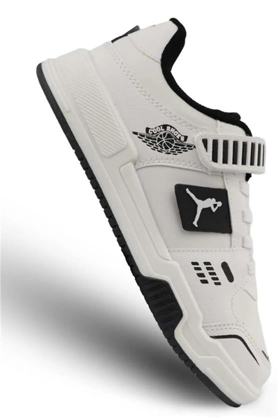 Cool King Kısa Beyaz Filet Erkek Çocuk Ayakkabı