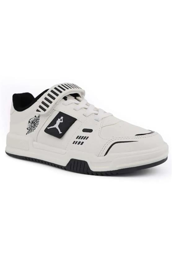 Cool King Kısa Beyaz Filet Erkek Çocuk Ayakkabı