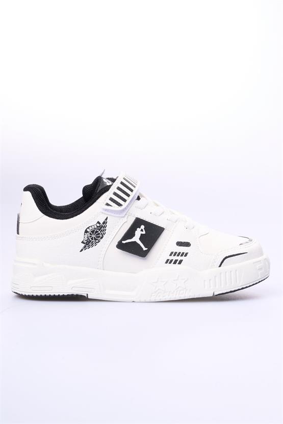 Cool King Kısa Beyaz Flt Erkek Çocuk Ayakkabı