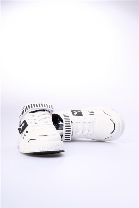 Cool King Kısa Beyaz Flt Erkek Çocuk Ayakkabı