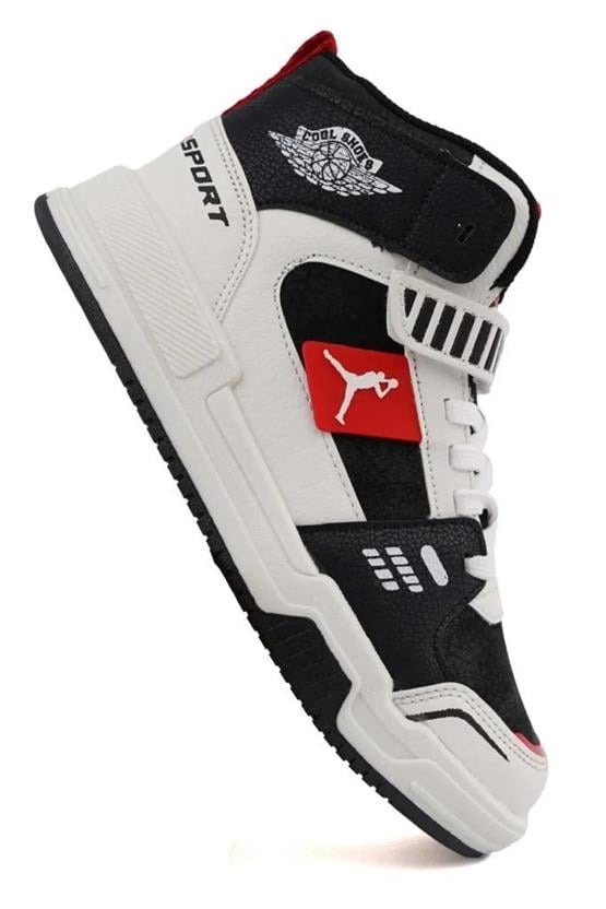 Cool King Siyah Kırmızı Filet Erkek Çocuk Ayakkabı