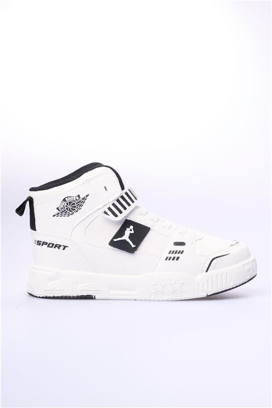 Cool King Uzun Beyaz Flt Erkek Çocuk Ayakkabı