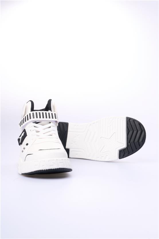 Cool King Uzun Beyaz Flt Erkek Çocuk Ayakkabı