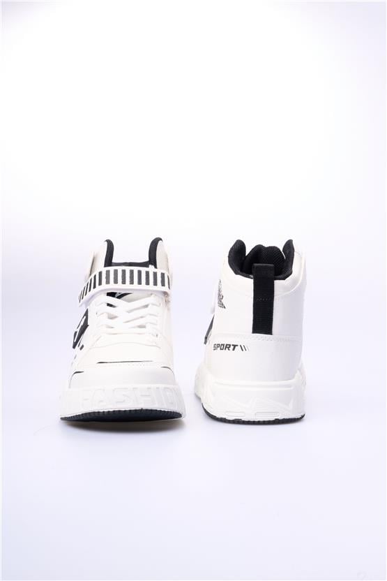 Cool King Uzun Beyaz Flt Erkek Çocuk Ayakkabı