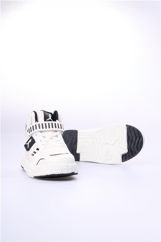 Cool King Uzun Beyaz Patik Erkek Çocuk Ayakkabı