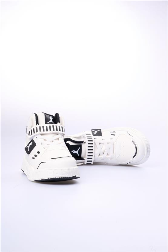 Cool King Uzun Beyaz Patik Erkek Çocuk Ayakkabı