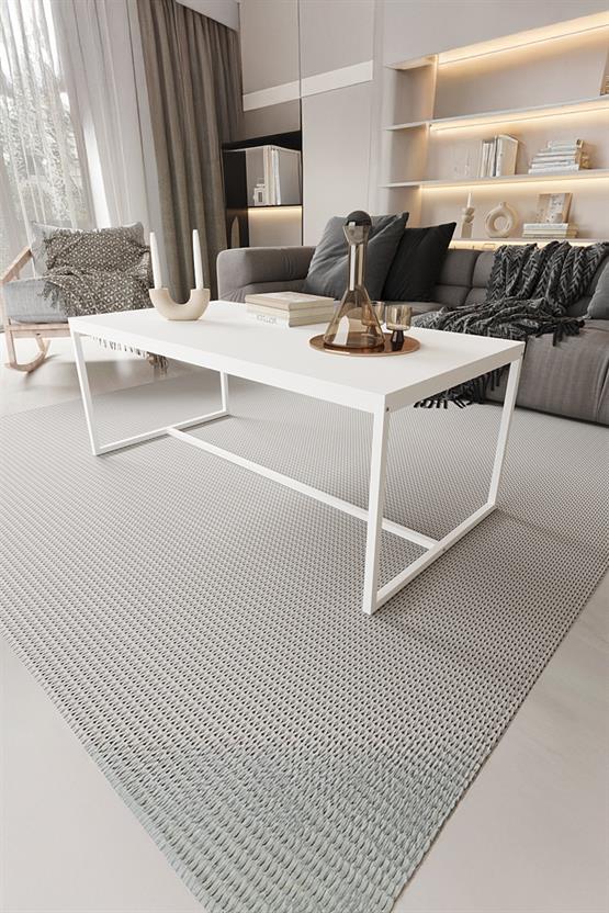 Deconode Alpine Orta Sehpa Beyaz- Beyaz DN1100BB