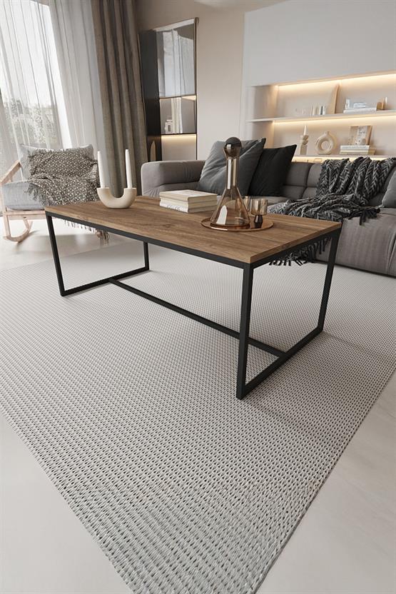 Deconode Alpine Orta Sehpa Siyah-Kahverengi DN1100SK