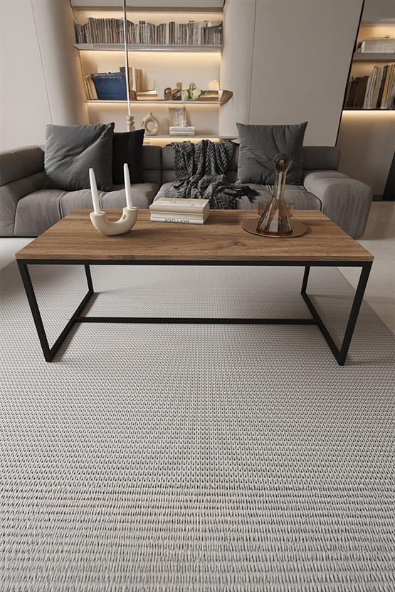 Deconode Alpine Orta Sehpa Siyah-Kahverengi DN1100SK