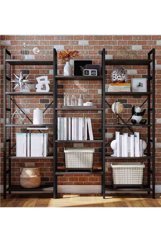 Deconode Arty Kitaplık Antrasit DN1069A