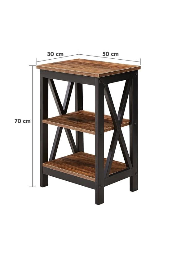 Deconode Classy Yan Sehpa Kahverengi DN1048K