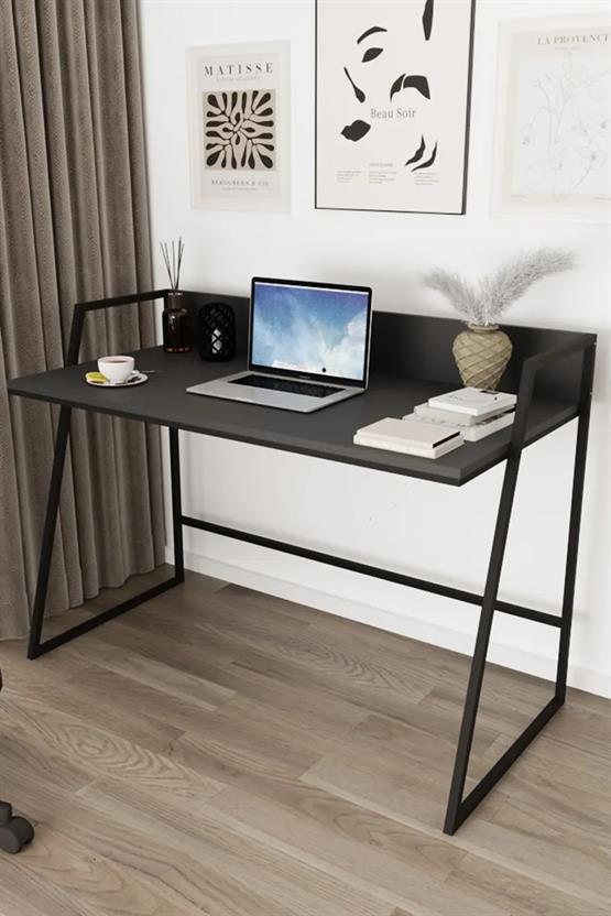 Deconode Delta Çalışma Masası Siyah-Antrasit DN1158SA