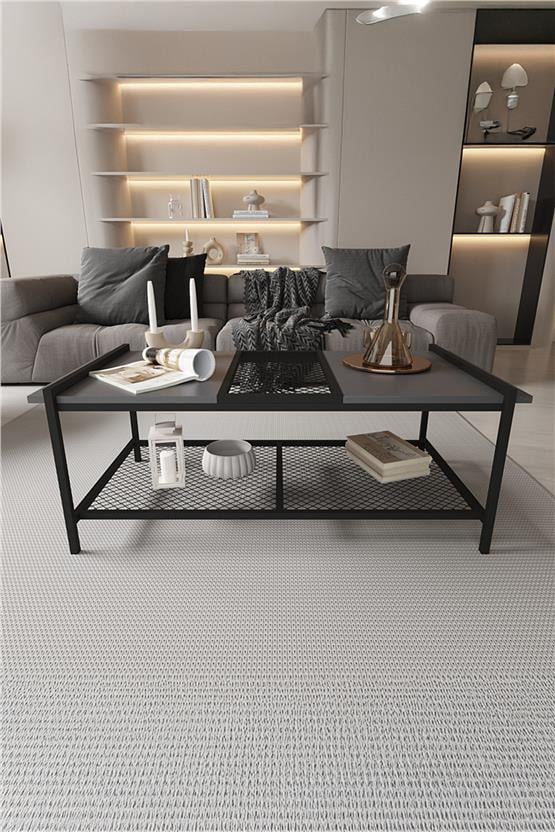 Deconode Elegance Orta Sehpa Siyah-Antrasit DN1042SA