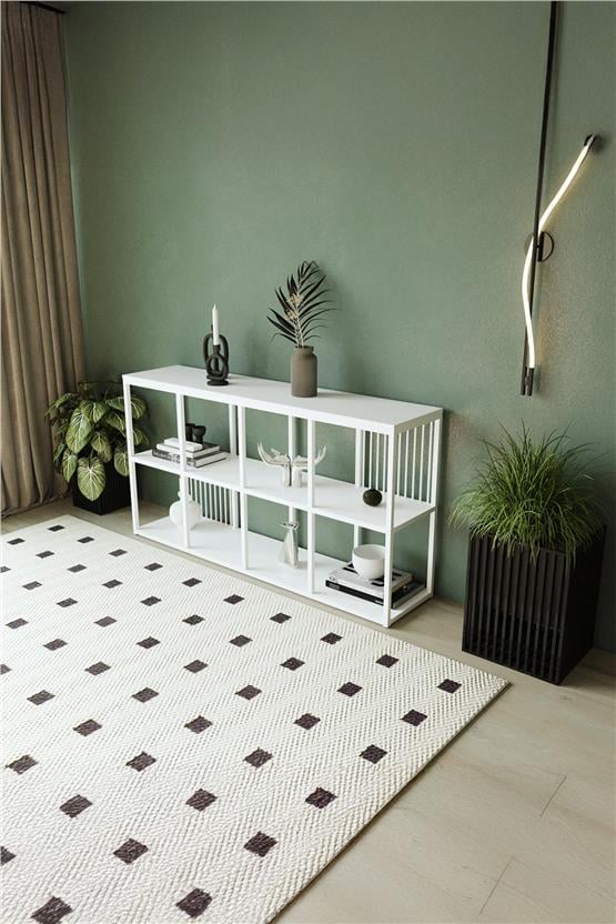 Deconode Eleganza Konsol Beyaz- Beyaz DN1076BB