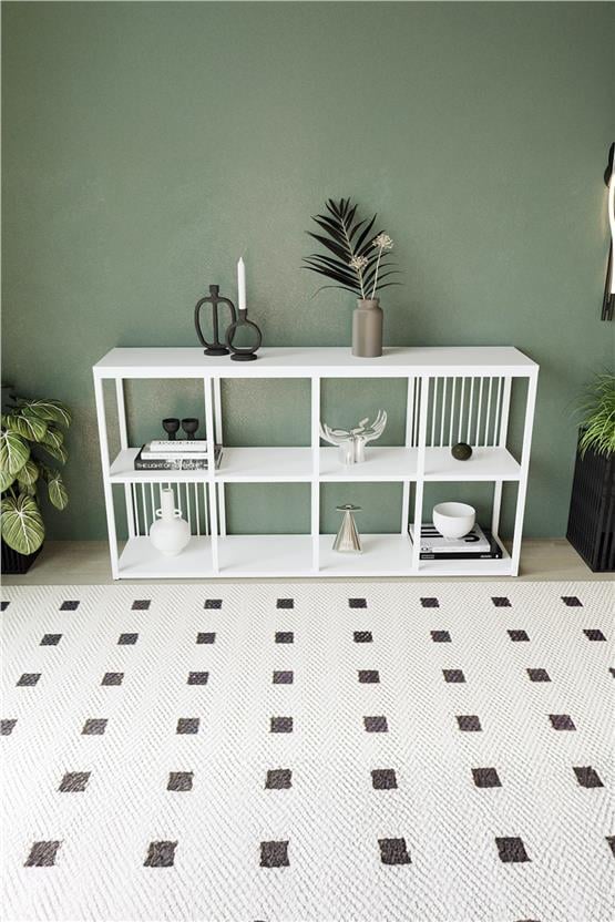 Deconode Eleganza Konsol Beyaz- Beyaz DN1076BB