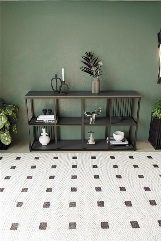 Deconode Eleganza Konsol Siyah-Antrasit DN1076SA