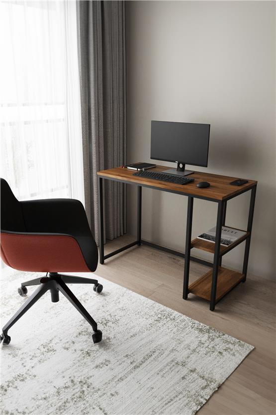 Deconode Elite Çalışma Masası Kahverengi DN1113K