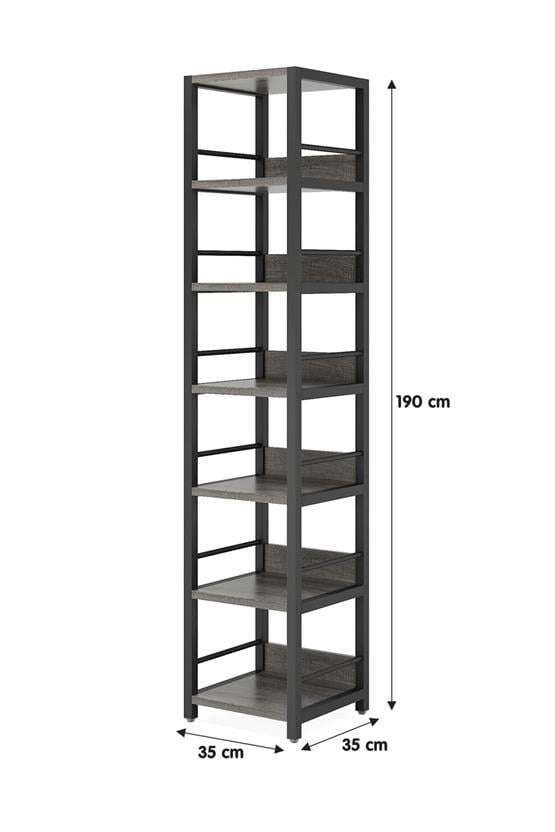 Deconode Essence Çok Amaçlı Raf Antrasit DN1053A
