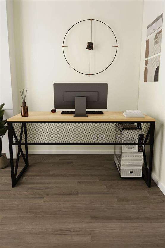 Deconode Exclusive Ofis Masası Siyah-Çam DN1125SÇ