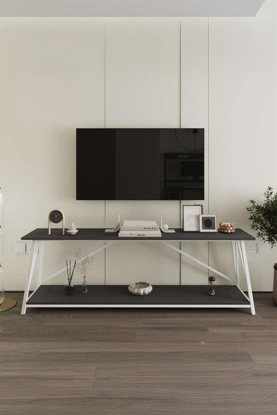Deconode Horizon Konsol Beyaz-Antrasit DN1062BA
