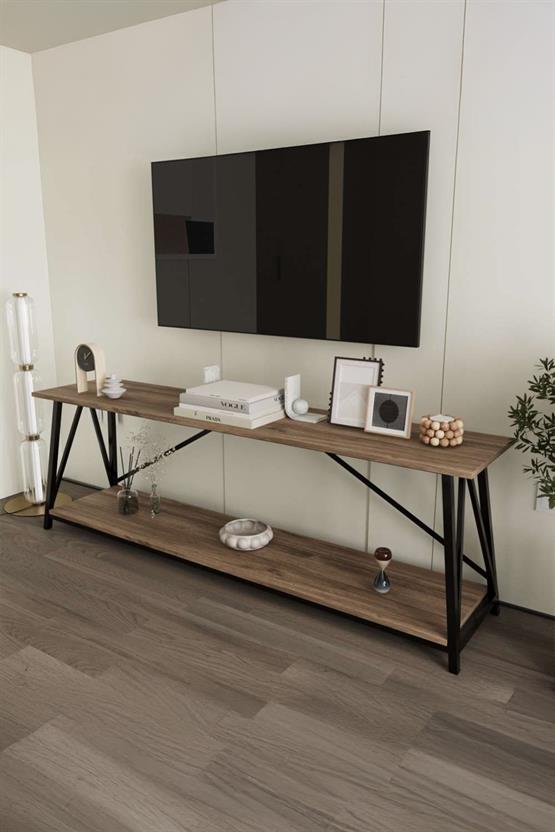 Deconode Horizon Konsol Siyah-Kahverengi DN1062SK