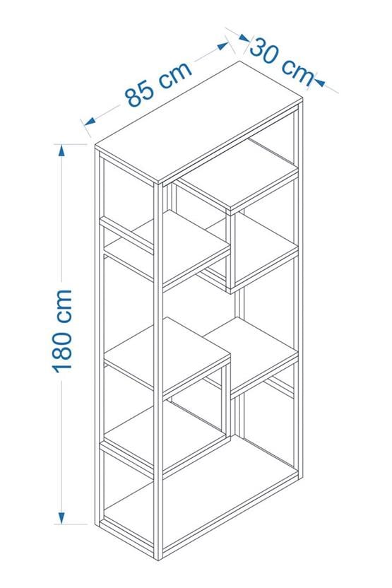 Deconode Labirent Kitaplık An trasit DN1019A