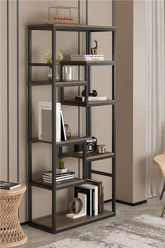 Deconode Labirent Kitaplık Kahverengi DN1019K