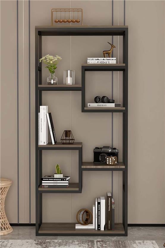 Deconode Labirent Kitaplık Kahverengi DN1019K