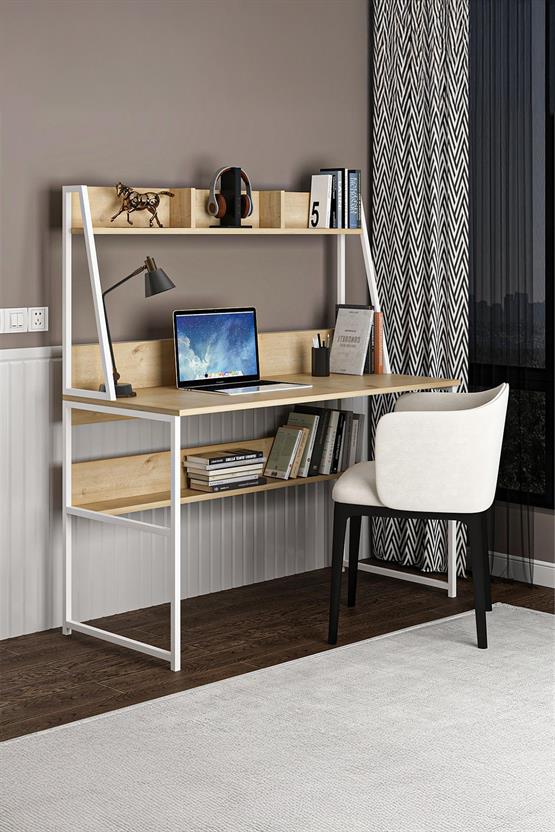 Deconode Majestic Çalışma Masası Çam DN1084C