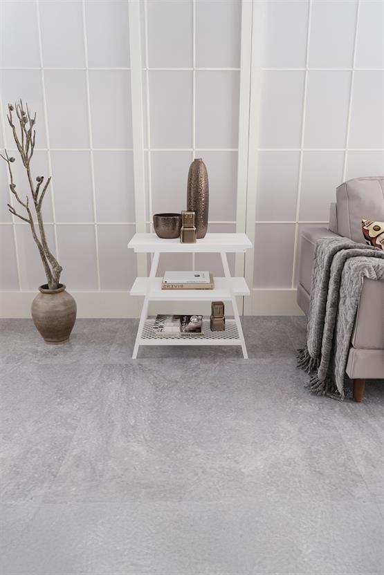 Deconode Marla Yan Sehpa Beyaz- Beyaz DN1071BB