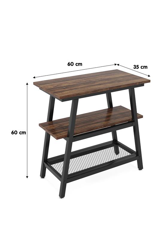 Deconode Marla Yan Sehpa Kahverengi DN1071K